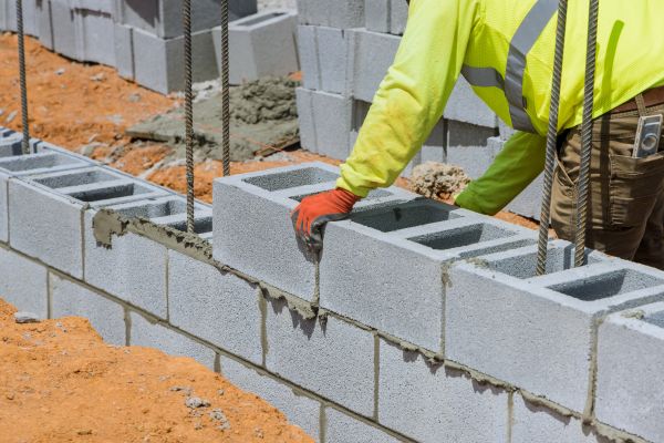 Concrete Blocks Installation in Springdale