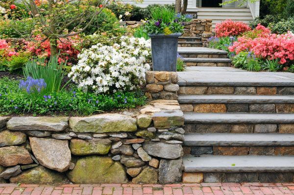 Stone Stairs Repair in Springdale