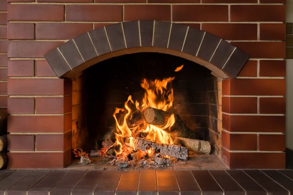 Brick Fireplace Installation in Springdale