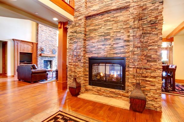 Stone Hearth Installation in Springdale