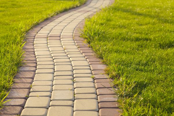 Sidewalk Brick Repair in Springdale