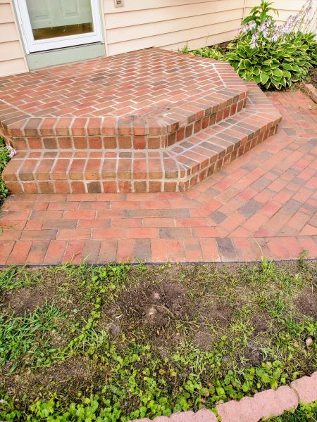 Brick Stoop Repair in Springdale
