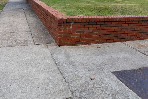 Brick Retaining Wall Repair in Springdale